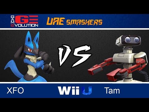 Game Evolution 2015 SSB4: XF0 (Luigi, Lucario) vs Tam (ROB) - WR2