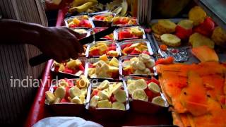 Delicious Fruit Salad Making, Bangalore