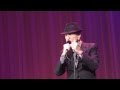 Different sides :Leonard cohen live in saint john new ...