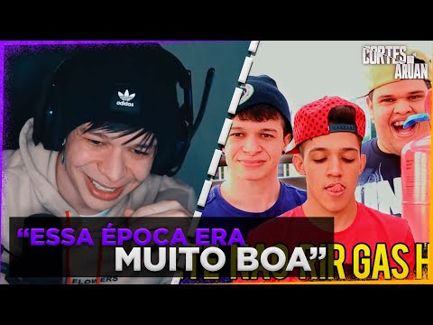 ARUAN REAGE A DESAFIO TENTE NÃO RIR COM GÁS HÉLIO (AM3NIC)  - Cortes do Aruan