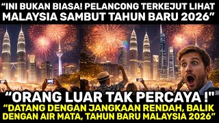 Download lagu “MEREKA TAK SANGKA! SAMBUTAN TAHUN BARU 2026 DI MALAYSIA BUAT PELANCONG TERDIAM” mp3