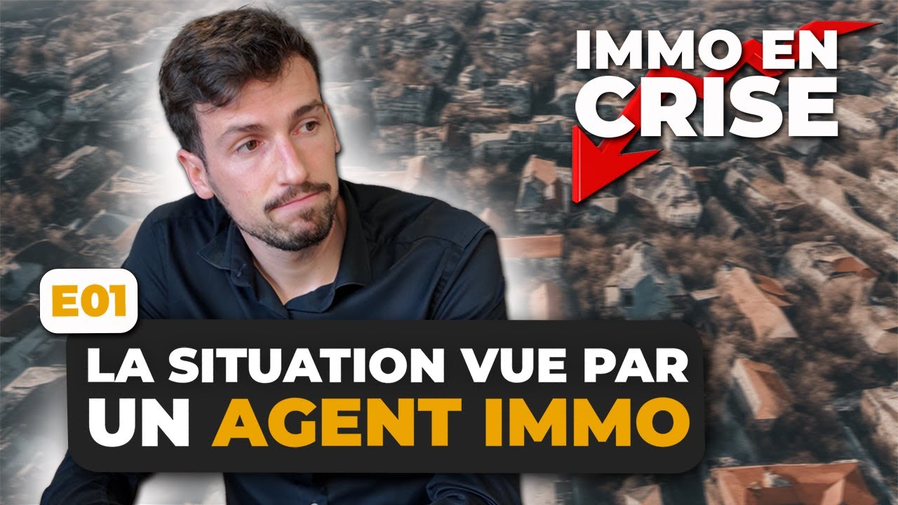 IMMO en CRISE : La situation vue par un AGENT IMMOBILIER