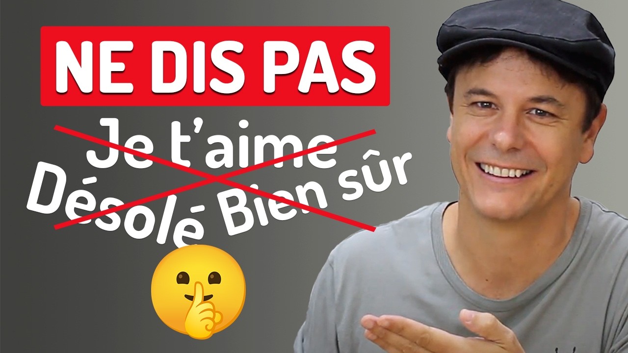 NE DIS PAS... 1 Heure de Vocabulaire en Français ! Compi 2024 😉