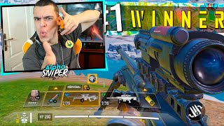 GANANDO SOLO A SNIPER EN CALL OF DUTY BATTLE ROYALE - AlphaSniper97