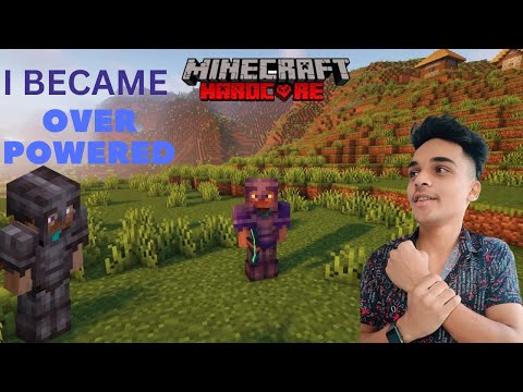 PS LUCIFER GAMER - I Became Overpowered In Minecraft Hardcore #5 || I Made God Armor IN Minecraft Hardcore  ||