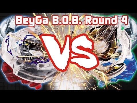 Beyblade Burst B.O.B. Round 4 - Deathscyther Spread Fusion VS Minoboros Wing Blow -  ベイブレードバースト