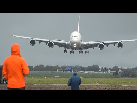 60 MINUTES PURE AVIATION - Airbus A380, B747 ...  Airplane Highlights of October (4K)