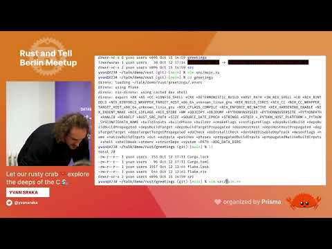 Rust and Tell - Berlin - Let our rusty crab explore the depths of the C by Yvan Sraka