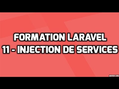 Formation Laravel 5 11 L injection de services avec Laravel Blade