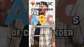 Commander ABC’s ✨✌️ #mtg #magicthegathering #magic #greenscreen #helpmemakethismakesense