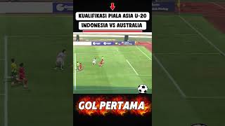 Download lagu First Goal for the Indonesia National Team vs. Australia in the U-20 Asian Cup Qualifiers mp3