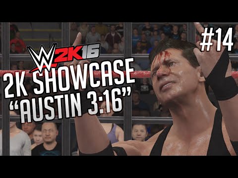 WWE 2K16 2K Showcase - Austin 3:16 Gameplay Walkthrough Part 14