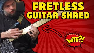 Video thumbnail for FRETLESS GUITAR + PENTATONICS = ??? | Jam of the Month October 2022 by Mats Moland Træen
