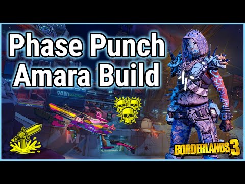 Phase Punch Amara (Explosive Level 72 Build) | Save File | Mayhem 11 | Borderlands 3