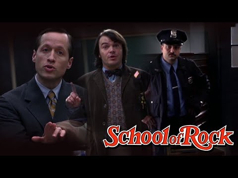 School of Rock Parents Meeting & Police Scene - Jack Black - HD Movie Clip