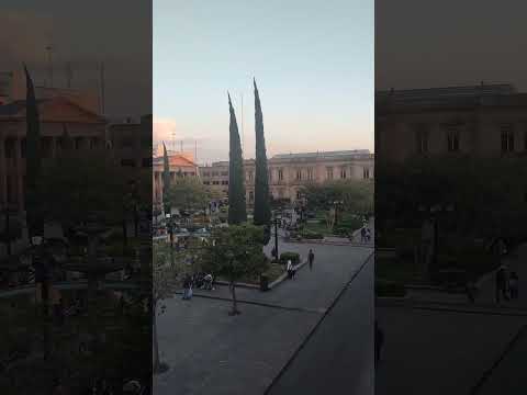 Bellísima Postal Desde Plaza Del Carmen San Luis Potosí