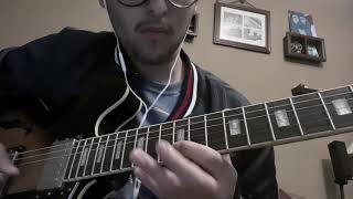 "Love Was Really Gone" by Makoto Matsushita, main guitar solo cover