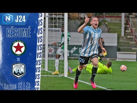 J24 | Red Star FC-Le Puy en Velay F. 43 (2-3), le résumé | National FFF 2022-2023