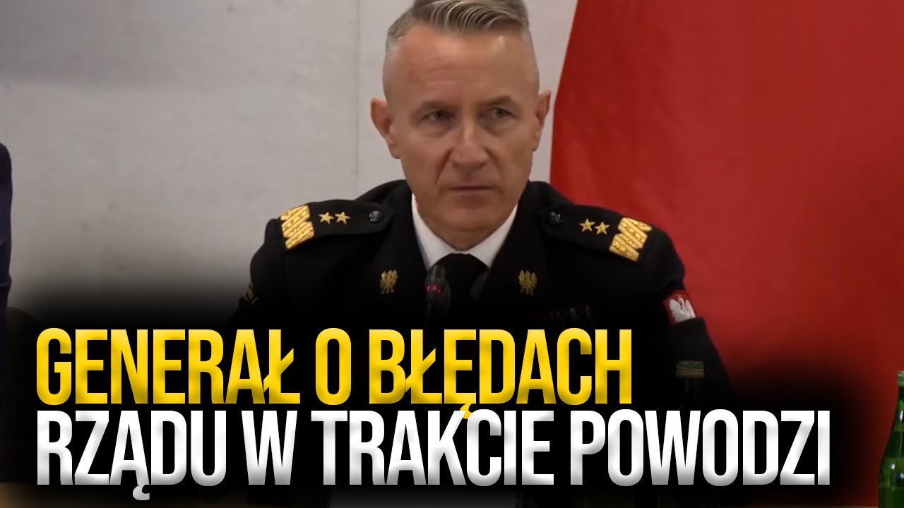Gen. Bartkowiak miażdży rządowe raporty! Skala zaniedbań była ogromna