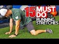 🌎WORLD'S BEST🏃 15 MUST-DO Stretches For Runners (Run FORREST Run!)