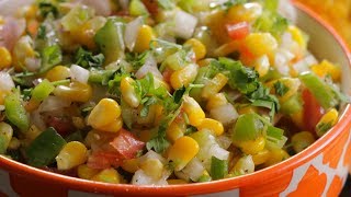 AMERICAN CORN SALAD | Healthy Tasty American Corn Salad | The Best Corn Salad