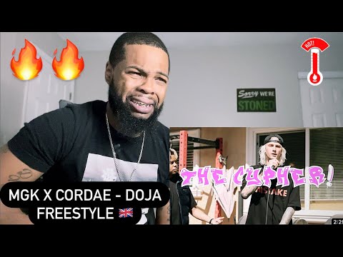 THEY SNAPPED!! Machine Gun Kelly x Cordae - Doja Freestyle | Reaction!!