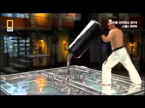 The power kicks in Taekwondo