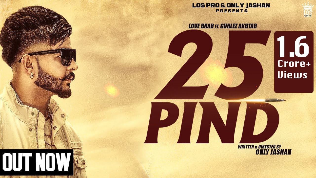 25 Pind (Title) Lyrics  | 25 Pind | Love Brar, Harman Kaur | Gurlej Akhtar, Love Brar | Western Penduz