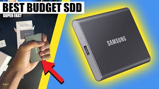 Samsung T7 Portable SSD Unbox + Setup: Super Fast!
