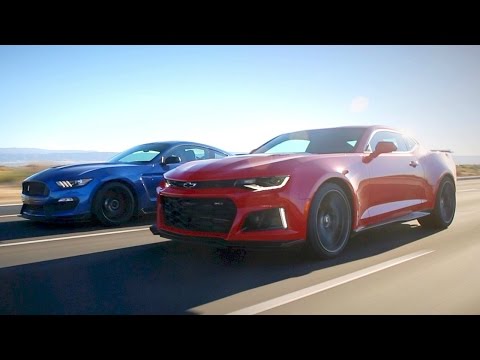 2017 Ford Mustang Shelby GT350R vs. 2017 Chevy Camaro ZL1