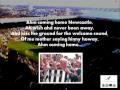 Coming home Newcastle (with lyrics) 