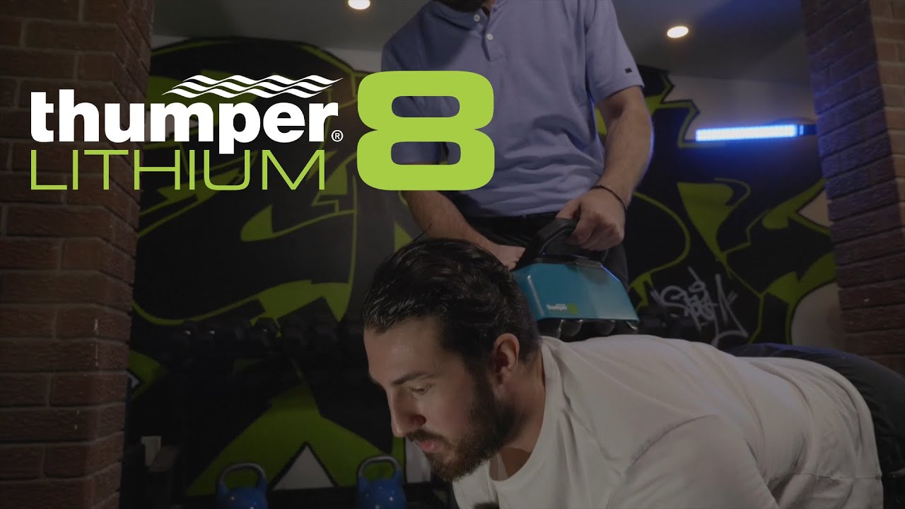 An introduction to Thumper Lithium8 Cordless Massager | Strong and effective. Unleash the Power.