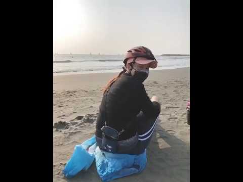 Beat the heat beach 🏝️ time  to relax 🤣🤩🏝️🥰♥️