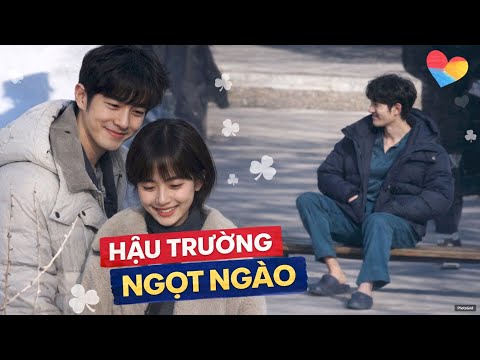 Xiao Zhan’s Sweet Look at the Lead Actress While Shivering in the Cold! 😍❄️