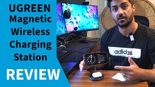 The UGREEN 2 in 1 Wireless Charge Station