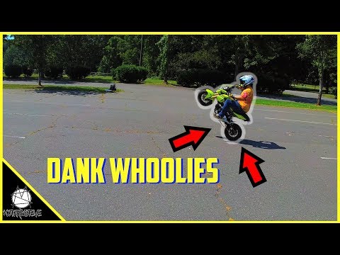 Honda Grom Wheelie And Stoppie Practice | Drones And Stunts