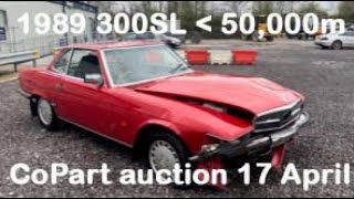 Mercedes R107: Na co zwracać uwagę kupując na aukcji? 300SL 1989.