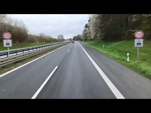 Driving in Deutschland, A93 Elsendorf - Mainburg