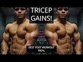 Tricep Workout Explained & Post Workout Meal | Legend London