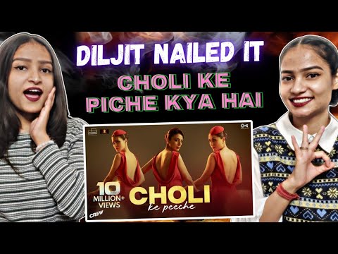 Choli Ke Peeche | Crew - Kareena Kapoor K, @diljitdosanjh, Ila Arun, Alka Yagnik, | Reactions Hut |