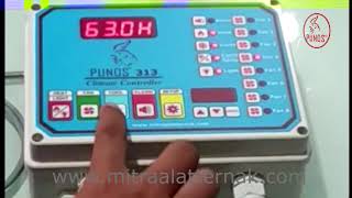 Climate Control PUNOS 612 ( 3 Sensor Suhu + 1 Sensor Kelembapan)