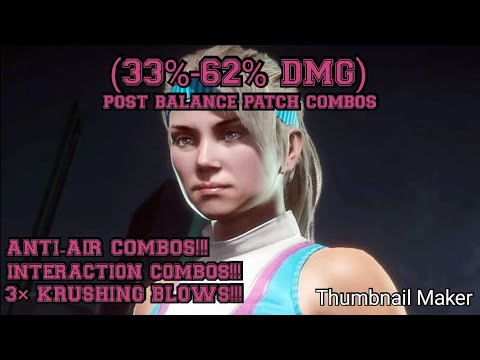 "THE BEST CHARACTER IN MK11" Mk11 Sonya High Damage Combos