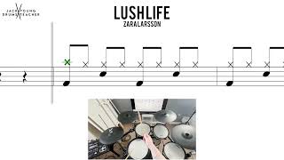 Download lagu How to Play 🥁   Lush Life Zara Larsson mp3