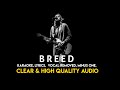 Nirvana - Breed - (karaoke)