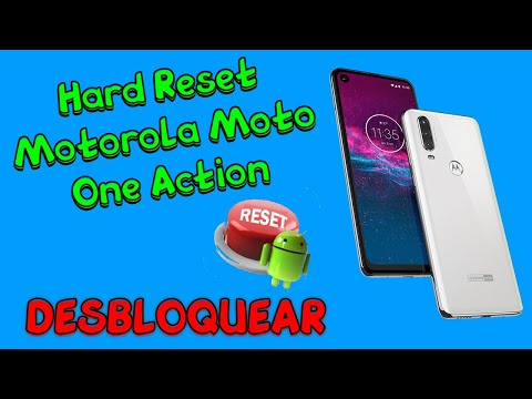 Hard Reset | Desbloquear MOTOROLA MOTO ONE ACTION | 2021