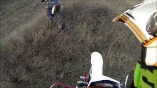 preview picture of video 'Kawasaki KLX250S & Geon Dacar 250 Test GoPro Hero3 Black edition 22.12.13_2'