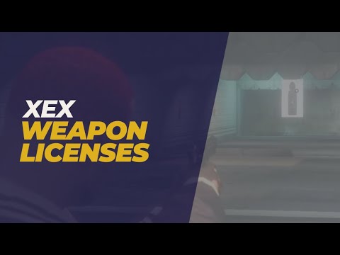 :gun:[ESX][QB] XeX Weapon Licenses - Practical and Theoretical exams with shooting range thumbnail 2