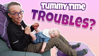 Baby Hates Tummy Time? Try Joint Compression | Torticollis Pediatric Physical Therapy #60