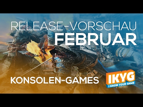 Games-Release-Vorschau - Februar 2017 - Konsole // powered by Konsolenschnäppchen.de