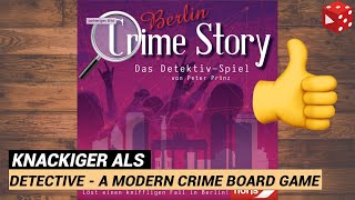 Crime Story: Berlin (Peter Prinz, Noris 2020) - Tolle, runde, kurzweilige Krimi-Spiel-Reihe